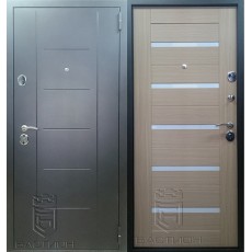 Дверь металлическая Модерн Букле Капучино 860*2050 левая